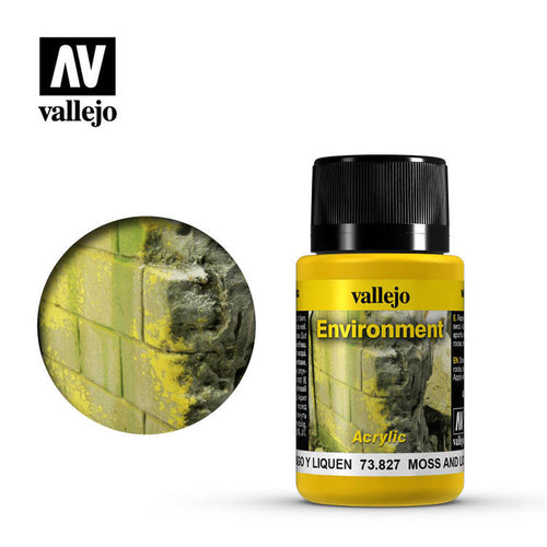 Vallejo Liquid Pigment Moss and Lichen Effect 40ml.