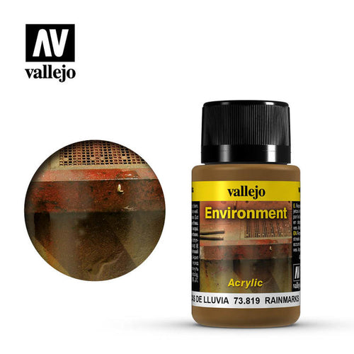 Vallejo Liquid Pigment Rainmarks 40ml.