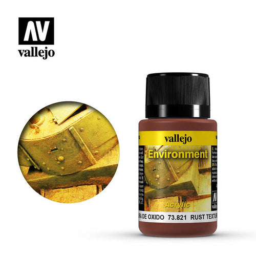 Vallejo Liquid Pigment Rust Texture 40ml.
