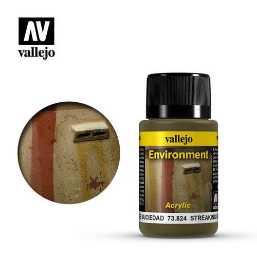 Vallejo Liquid Pigment Streaking Grime 40ml.