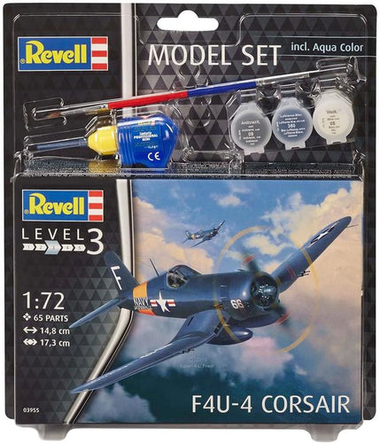 Revell Germany 1/72 F4U-4 Corsair - Model Set