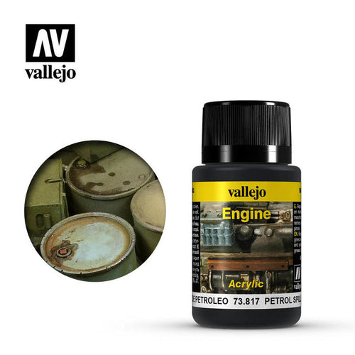Vallejo Liquid Pigment Petrol Spill 40ml.