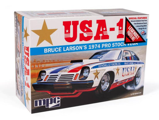 MPC 1/25 Bruce Larson USA/1 Pro Stock Vega