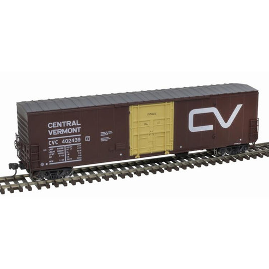 Atlas Master Line HO NSC 50' Newsprint Plug-Door Boxcar - Central Vermont