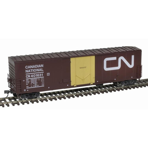 Atlas Master Line HO NSC 50' Newsprint Plug-Door Boxcar - CN #401666