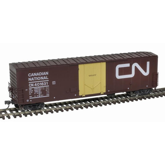 Atlas Master Line HO NSC 50' Newsprint Plug-Door Boxcar - CN #401666