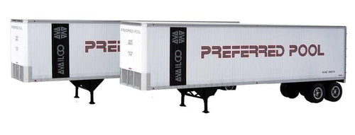 Walthers SceneMaster 40' Trailmobile Trailer 2-Pack - Preferred Pool