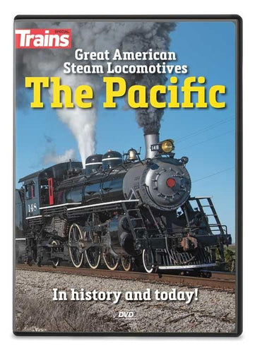 Kalmbach DVD Great American Steam Locomotives: The Pacific - 60 Minutes