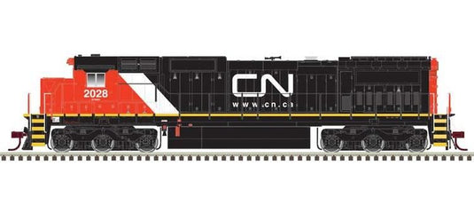 Atlas Master Gold HO GE Dash 8-40C - w/DCC & Sound - Canadian National :
