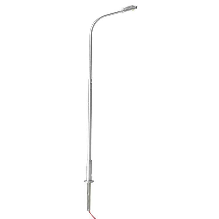 Load image into Gallery viewer, Atlas HO lampadaire de rue à DEL – Un bras, Blanc froid, Argent (150-70000166)
