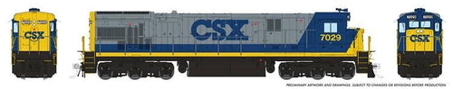 Rapido Trains HO GE C30-7 - with DCC & Sound - CSX