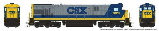 Rapido Trains HO GE C30-7 - with DCC & Sound - CSX