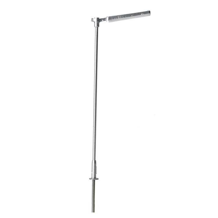 Load image into Gallery viewer, Atlas HO luminaire de stationnement à DEL – Un bras, Blanc chaud, Gris (150-70000171)
