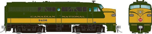 Rapido Trains HO Alco FA-1 w/DCC & Sound - Canadian National (Green & Yellow Scheme)