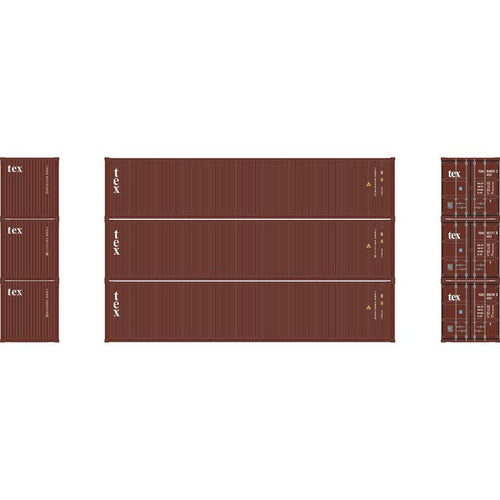 Athearn HO RTR 40ft Low Cube Container - Textainer TGHU #1 (3)