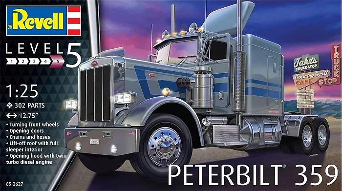Chargez l'image dans la visionneuse de la galerie, Revell 1/25 Peterbilt 359 Truck
