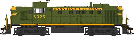 Bowser Executive HO ALCO RS-3 - DC/DCC Ready - Canadian National (1954 Green & Gold) :