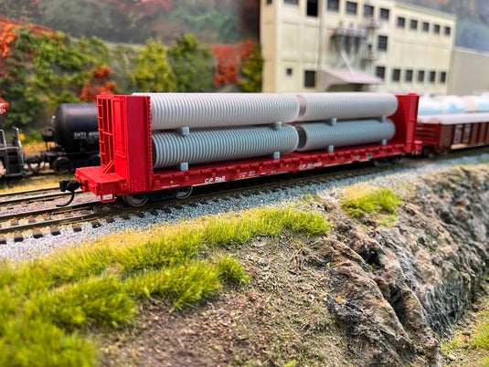 S.V.R. HO Galvanized Pipe load 4' x 22' (17pcs)