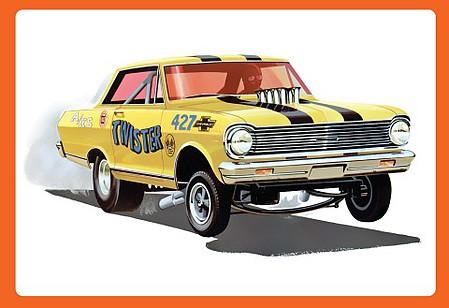 AMT 1/25 1965 Chevy ll Nova AWB Twister