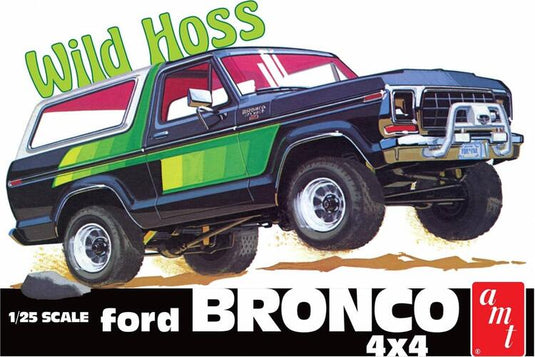 AMT 1/25 1978 Ford Bronco 4x4 "Wild Hoss"