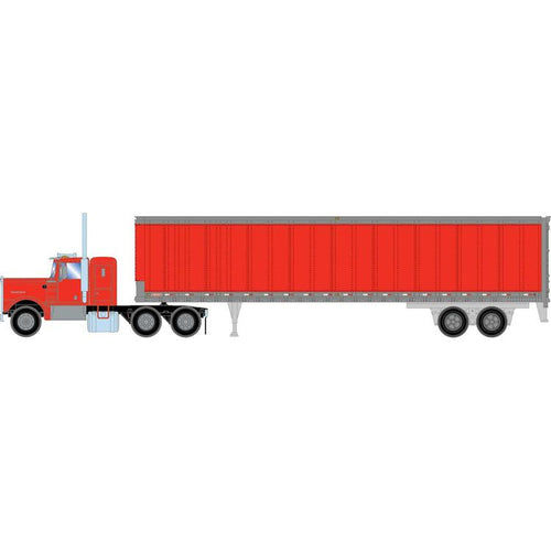 Athearn HO RTR Kenworth Tractor & Trailer, Red