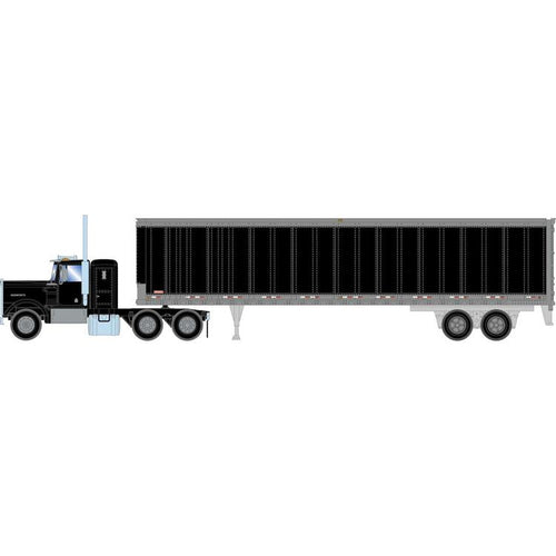 Athearn HO RTR Kenworth Tractor & Trailer, Black