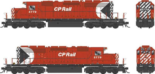 Bowser Executive HO GMD SD40-2 - w/DCC & Sound - Canadian Pacific : #5789