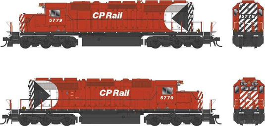 Bowser Executive HO GMD SD40-2 - w/DCC & Sound - Canadian Pacific : #5789