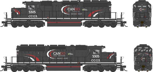 Bowser Executive HO GMD SD40-2 - w/DCC & Sound - Cando Rail Services : #5305