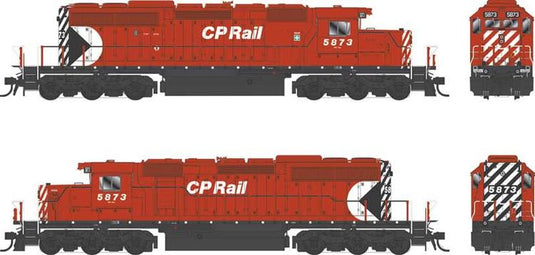 Bowser Executive HO GMD SD40-2 - w/DCC & Sound - Canadian Pacific : #5867