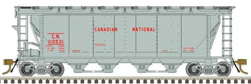 Atlas Master Line HO Slab-Side Covered Hopper - Canadian National / CN : #113404