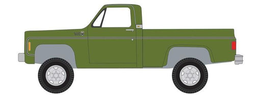 Classic Metal Works HO 1975 Chevy Pickup : Medium Lime Green Poly