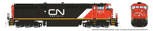 Rapido Trains HO GE Dash8-40CM w/DCC & Sound - BC Rail / CN :