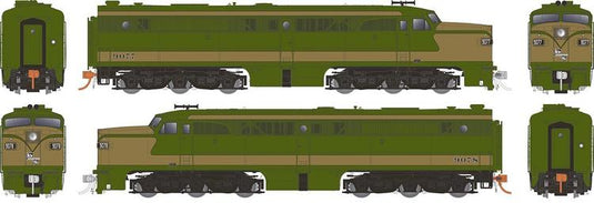 Rapido Trains HO Alco PA-1 + PA-1 w/DCC & Sound - Canadian National Demo : #9077 & #9078