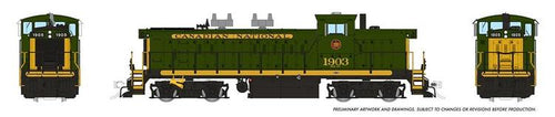 Rapido Trains HO GMD GMD-1 w/DCC & Sound - Canadian National (Green Scheme)
