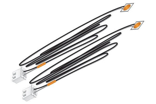 Woodland Scenics Just Plug LED Stick-on Lights - Red pkg(2)