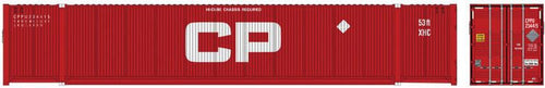 Atlas Master Line HO CIMC 53' Corrugated Container 3-Pack - Canadian Pacific Set #2