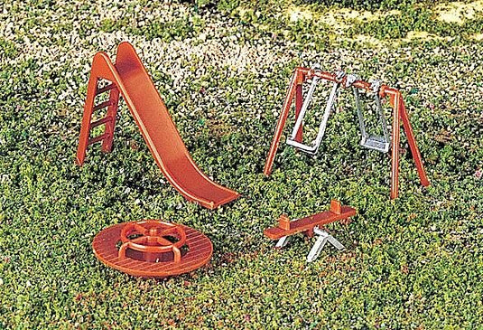Bachmann HO Playground Equipment - 4 Piece Set