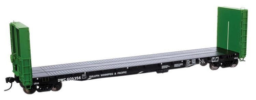 Walthers Proto HO 50' CC&F Bulkhead Flatcar - Duluth, Winnipeg & Pacific - DWC