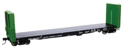 Walthers Proto HO 50' CC&F Bulkhead Flatcar - Duluth, Winnipeg & Pacific - DWC