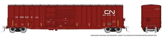 Rapido Trains HO Scale Trenton Works 6348 Boxcar : Canadian National (cn.ca)