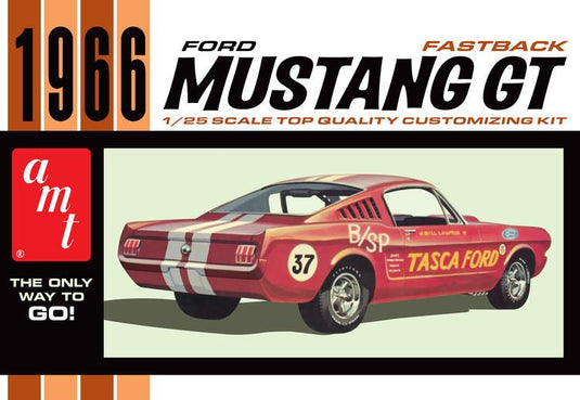AMT 1/25 1966 Mustang Fastback 2+2
