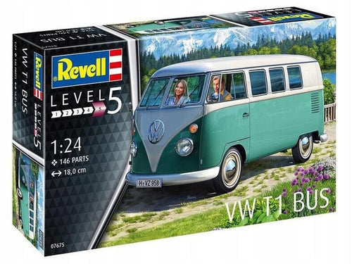 Revell Germany 1/24 VW T1 Bus - Model Set