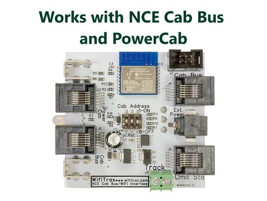 WiFiTrax WFD-31 NCE CAB Bus Wi-Fi Interface