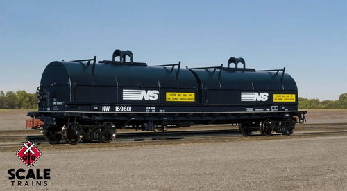ScaleTrains Rivet Counter HO Thrall 48' 2-Hood Coil Steel Car - Norfolk & Western / NS #169601