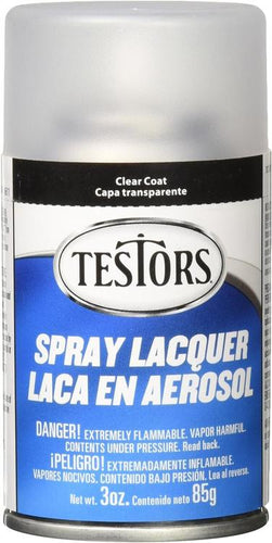 Testor Spray Lacquer - Dullcote - 3oz / 85g.