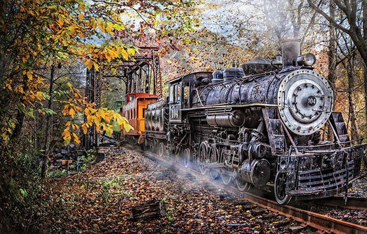 SunsOut Train's Coming Puzzle - 1000 Pieces