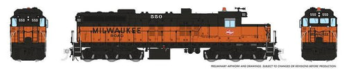 Rapido Trains HO EMD SD10 w/DCC & Sound - Milwaukee Road