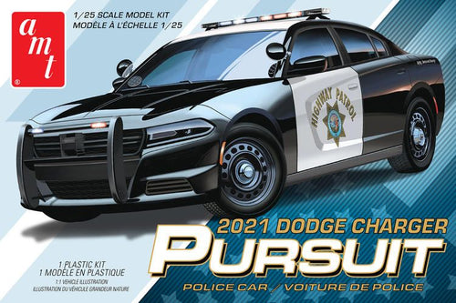 AMT 1/25 2021 Dodge Charger Police Poursuit