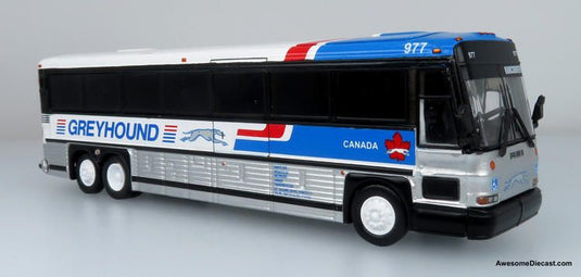 Iconic Replicas 1:87 MCI D4000 : Greyhound Canada / Destination : Vancouver